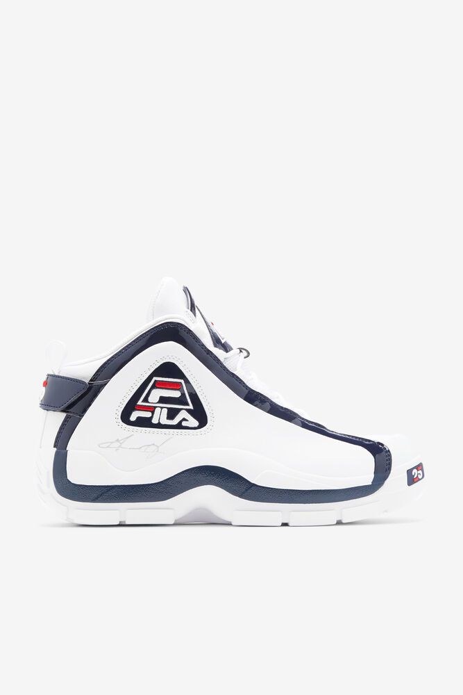 Fila Miesten Tennarit Grant Hill 2 25Th Anniversary Edition Valkoinen - BNIZ-87642